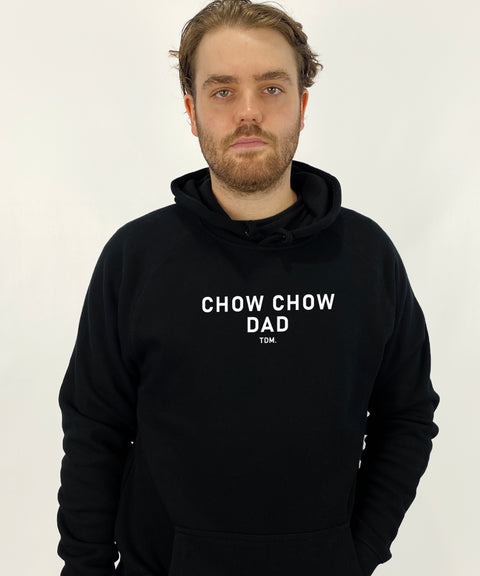 Chow Chow Dad Illustration: Unisex Hoodie - The Dog Mum