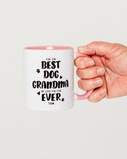 Best Dog Grandma/Nanna Ever [With Dog Names]: Mug - The Dog Mum