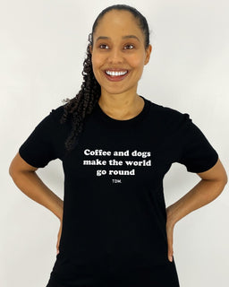 Coffee & Dogs Unisex T-Shirt - The Dog Mum