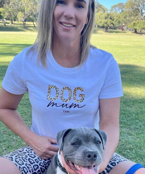 Dog Mum: Leopard Classic T-Shirt - The Dog Mum