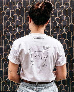Bull Arab Mum Illustration: Unisex T-Shirt - The Dog Mum