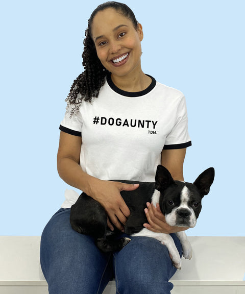 #Dogaunty Ringer T-Shirt - The Dog Mum
