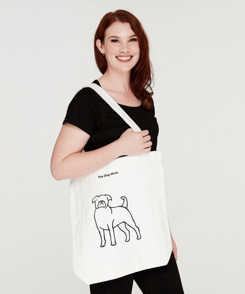 Griffon (Short Hair) Luxe Tote Bag - The Dog Mum
