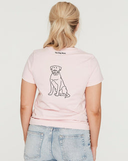 Rottweiler Mum Illustration: Classic T-Shirt - The Dog Mum