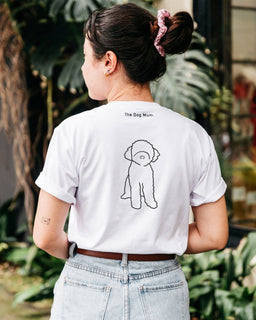 Toy Groodle Mum Illustration: Unisex T-Shirt - The Dog Mum