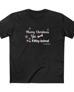 NEW: Merry Christmas Ya' Filthy Animal Unisex Tee
