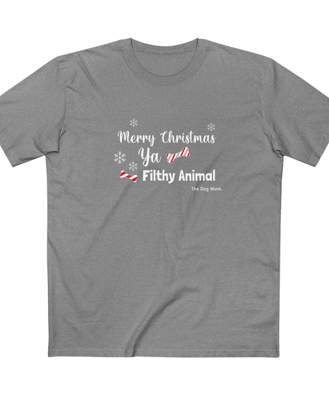 NEW: Merry Christmas Ya' Filthy Animal Unisex Tee