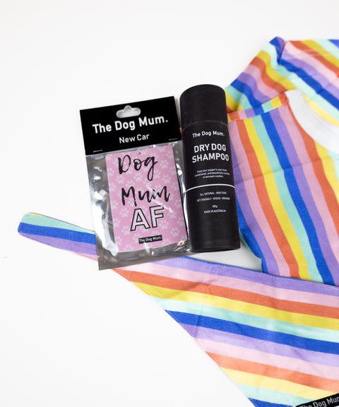 Rainbow Paws Dog Gift Set