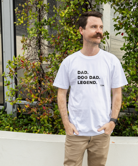 NEW Dad. Dog Dad. Legend. : Men's T-Shirt