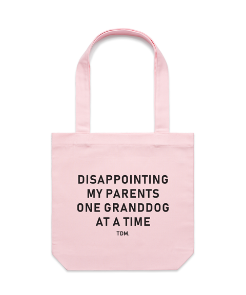 Disappointing My Parents Luxe Tote Bag