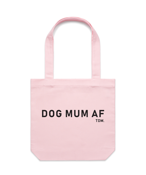 Dog Mum AF Luxe Tote Bag