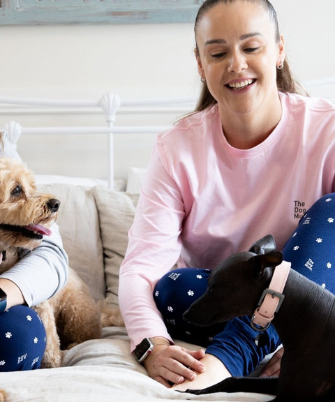 Dog Mum long sleeve pyjama top