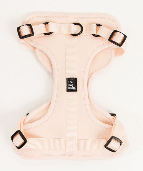 Multi-Function Adjustable Harness: Peach - Size XS + S - The Dog Mum