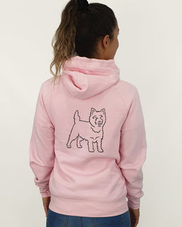 Cairn Terrier Mum Illustration: Unisex Hoodie - The Dog Mum
