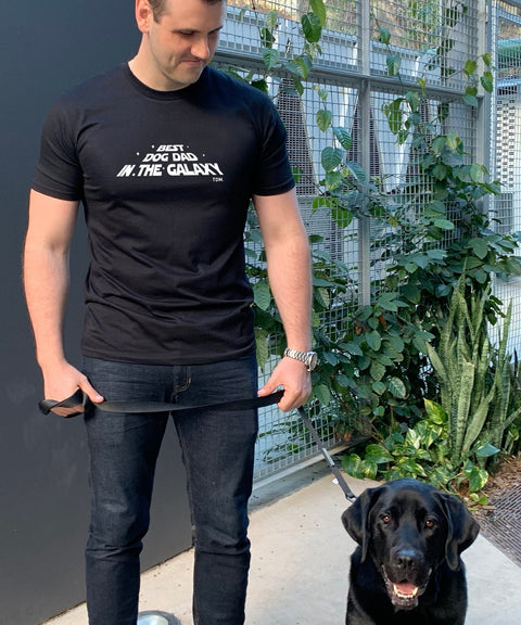 Best Dog Dad In The Galaxy T-Shirt - The Dog Mum