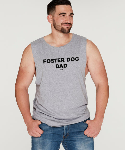 Foster Dog Dad: Men's Tank - The Dog Mum