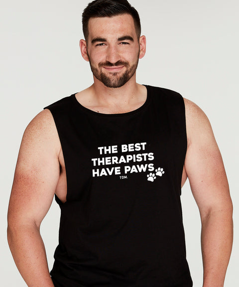 Assistance Dog Illustration: Men's Tank - The Dog Mum