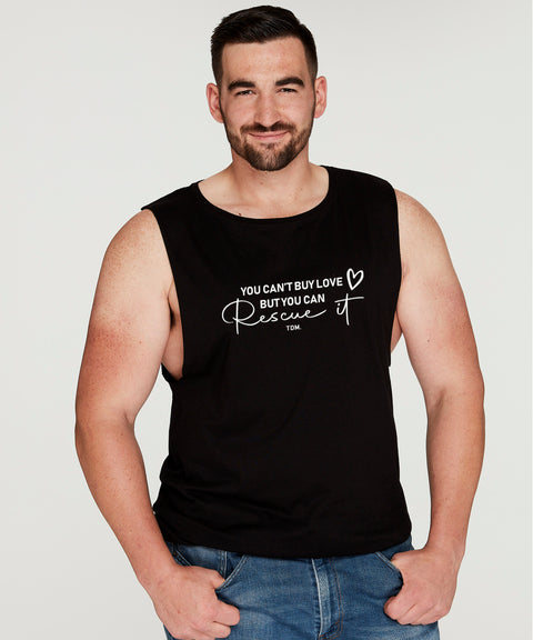 You Can't Buy Love But You Can Rescue It: Men's Tank - The Dog Mum