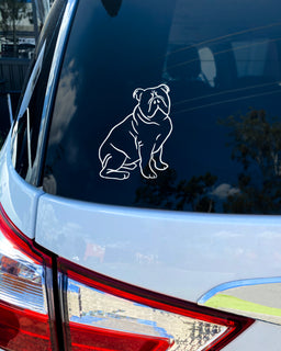 Australian Bulldog Bumper Sticker - The Dog Mum
