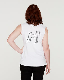 Airedale Terrier Mum Illustration: Tank - The Dog Mum