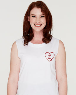 Me + Dog Ladies Tank - The Dog Mum