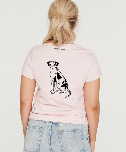 Catahoula Mum Illustration: Classic T-Shirt - The Dog Mum