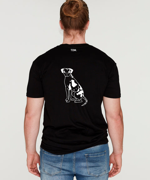 Catahoula Dad Illustration: T-Shirt - The Dog Mum