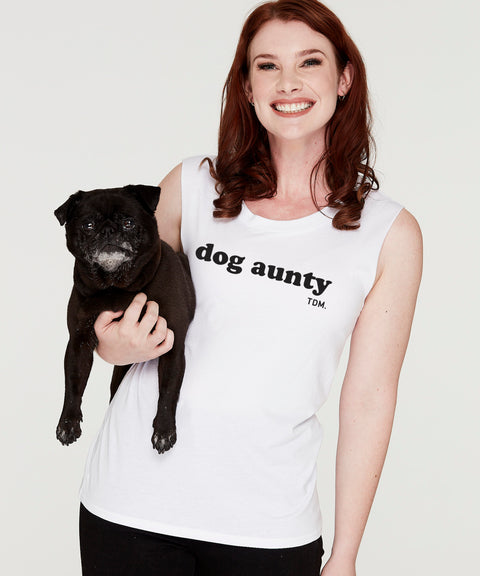 Dog Aunty Tank - The Dog Mum