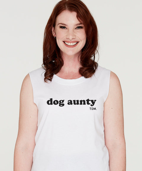 Dog Aunty Tank - The Dog Mum