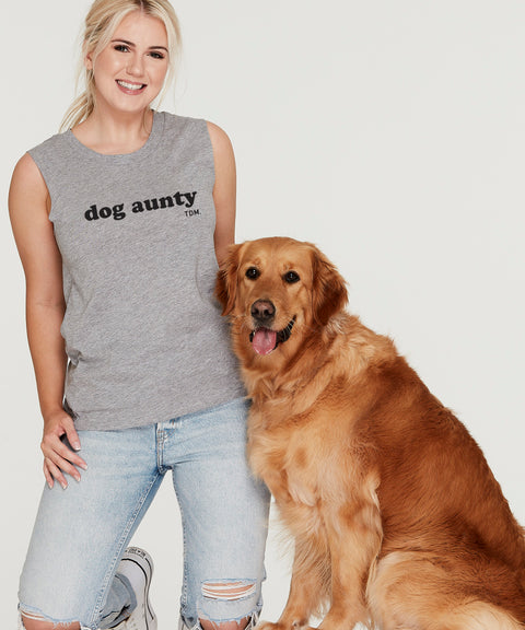 Dog Aunty Tank - The Dog Mum