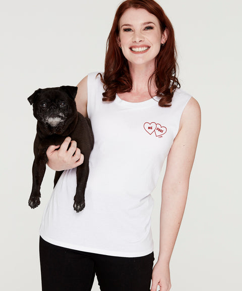 I Heart Dogs Ladies Tank - The Dog Mum