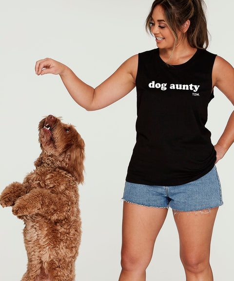 Dog Aunty Tank - The Dog Mum