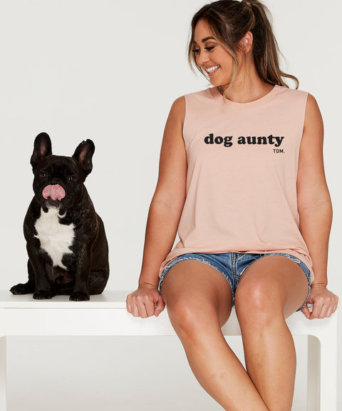 Dog Aunty Tank - The Dog Mum