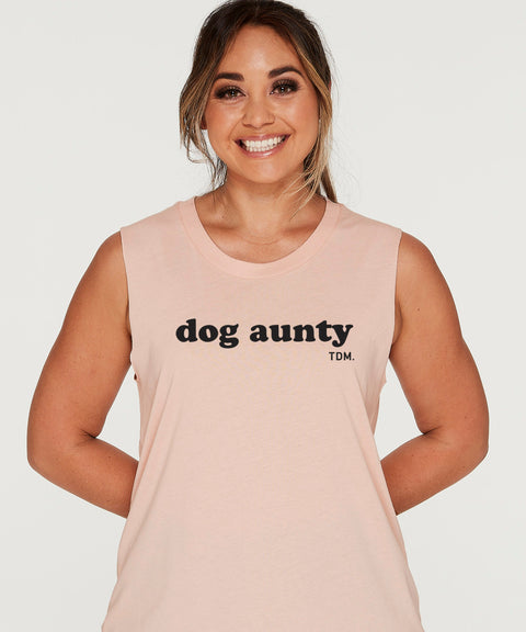 Dog Aunty Tank - The Dog Mum