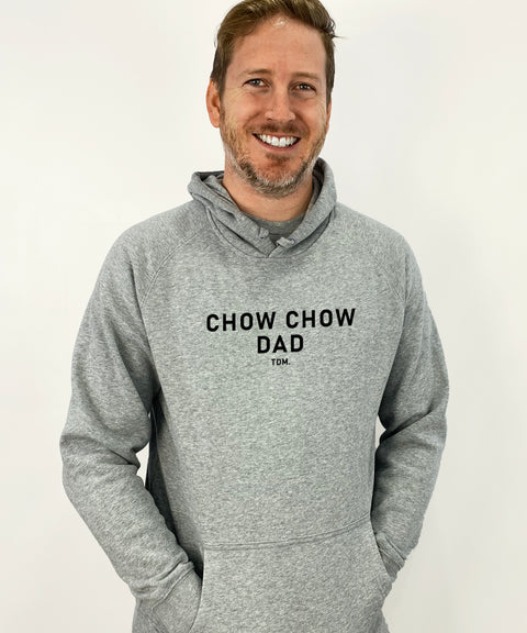 Chow Chow Dad Illustration: Unisex Hoodie - The Dog Mum