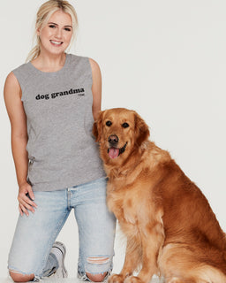 Dog Grandma Tank - The Dog Mum