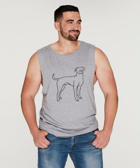 Bull Arab Dad Illustration: Tank - The Dog Mum