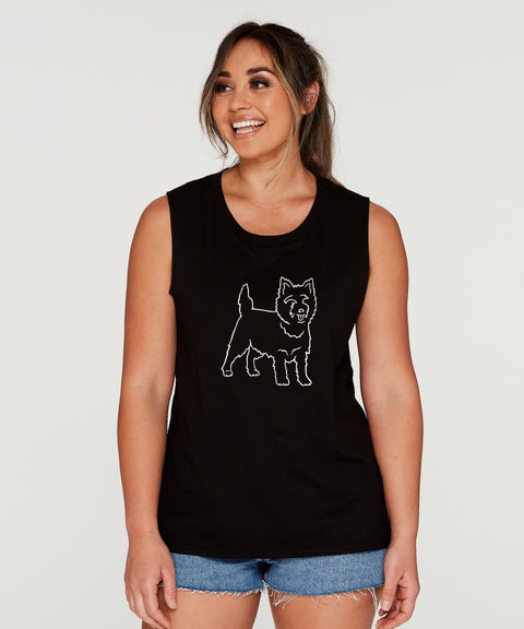 Cairn Terrier Mum Illustration: Tank - The Dog Mum