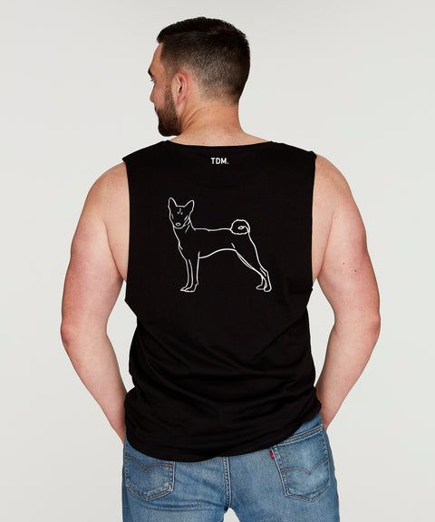 Basenji Dad Illustration: Tank - The Dog Mum