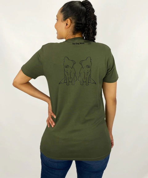 Double Breed Illustration: Unisex T-shirt