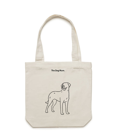 Curly Coated Retriever: Luxe Tote Bag - The Dog Mum