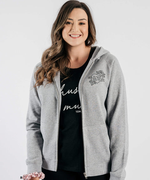 Choose Your Breed Illustration: Women's Zip Hoodie - The Dog Mum