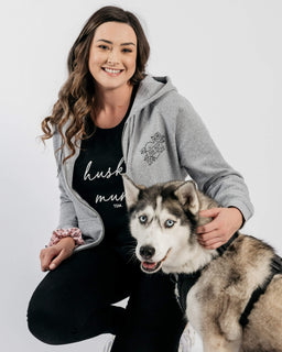 Choose Your Breed Illustration: Women's Zip Hoodie - The Dog Mum