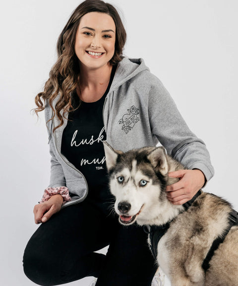 Choose Your Breed Illustration: Women's Zip Hoodie - The Dog Mum