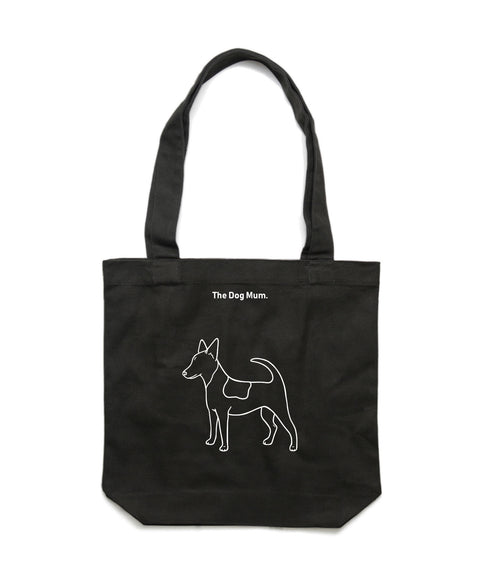 Fox Terrier (Smooth): Luxe Tote Bag - The Dog Mum