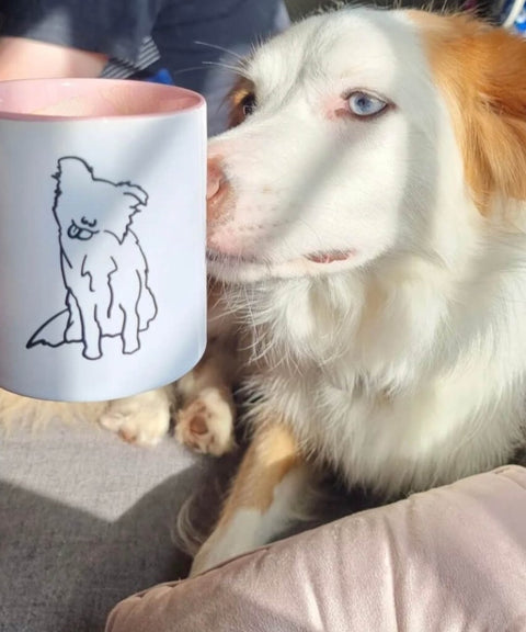 Border Collie Mug - The Dog Mum