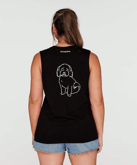 Havanese Mum Illustration: Tank - The Dog Mum