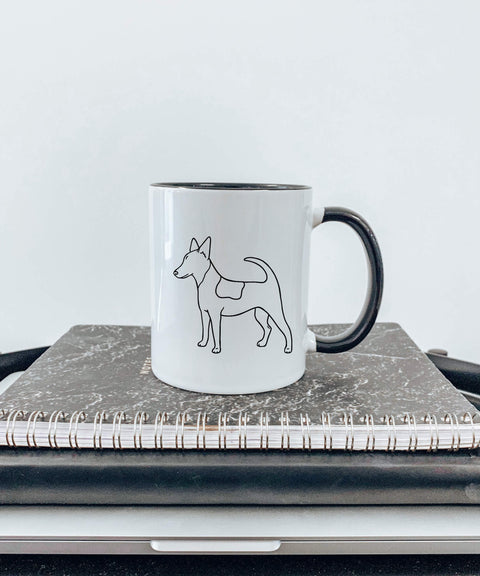 Fox Terrier (Smooth) Illustration Mug - The Dog Mum
