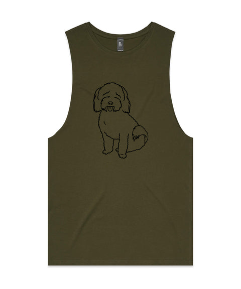 Havanese Dad Illustration: Tank - The Dog Mum