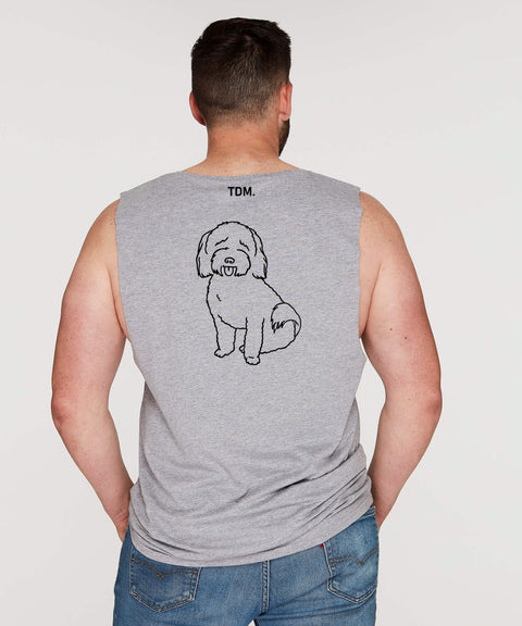 Havanese Dad Illustration: Tank - The Dog Mum